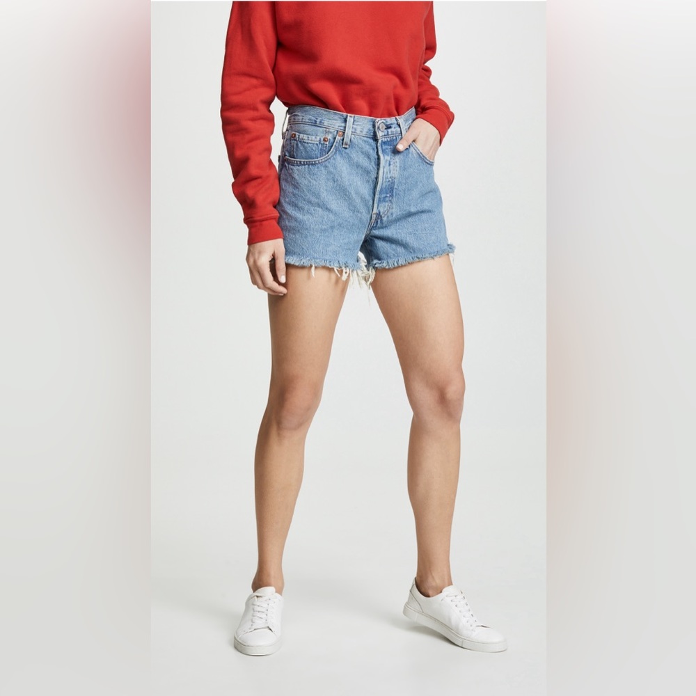 Levi’s 501 high rise shorts